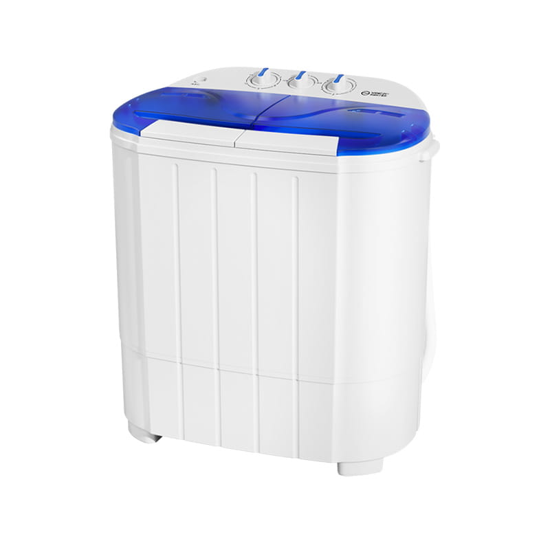 Lavaggio e asciugatura della vasca doppia separata